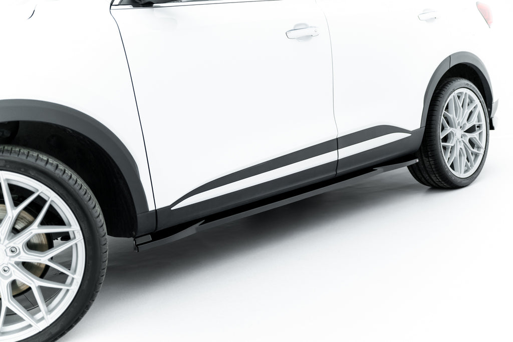 Maxton Design Street+ Seitenschweller Leisten passend für MG HS Mk1 Facelift schwarz Hochglanz