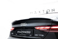 Maxton Design Spoiler CAP V.1 passend für Audi A5 F5 Sportback schwarz Hochglanz