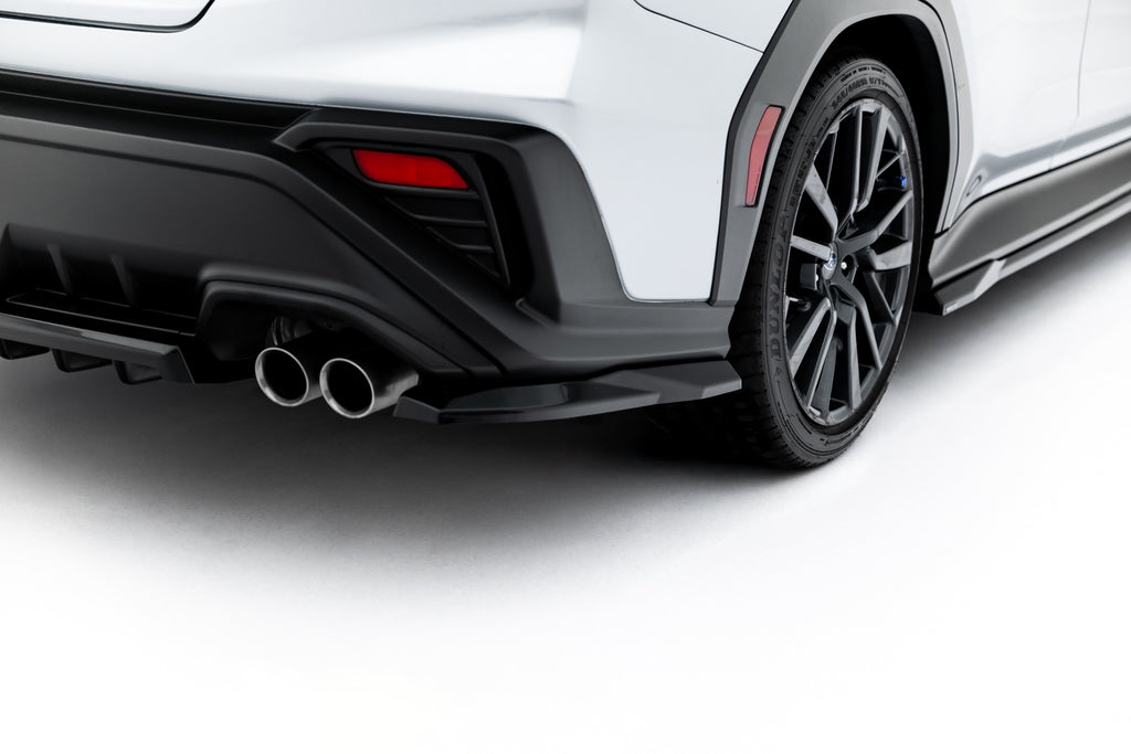 Maxton Design Heck Ansatz Flaps Diffusor passend für Subaru WRX STI Mk2 schwarz Hochglanz
