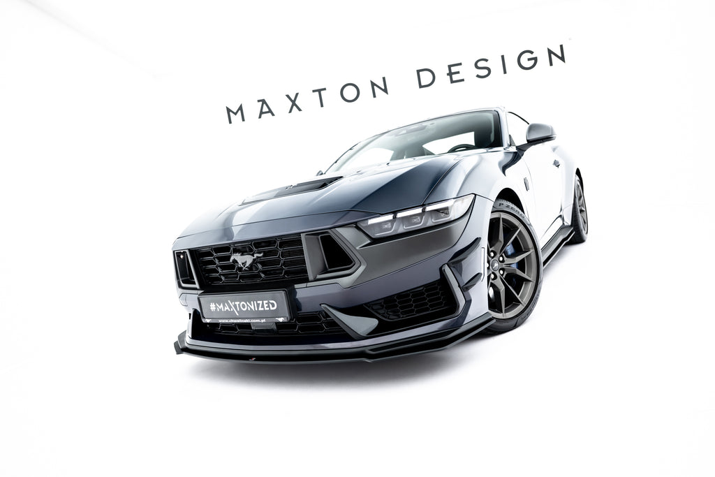 Maxton Design Street Pro Street+ Spoilerlippe Front Ansatz passend für Ford Mustang Dark Horse Mk7