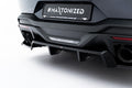 Maxton Design Street+ Mittlerer Diffusor RACE passend für Ford Mustang Dark Horse Mk7 schwarz Hochglanz