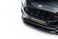 Maxton Design Street+ Spoilerlippe Front Ansatz passend für Ford S-Max ST-Line Mk2 Facelift schwarz Hochglanz