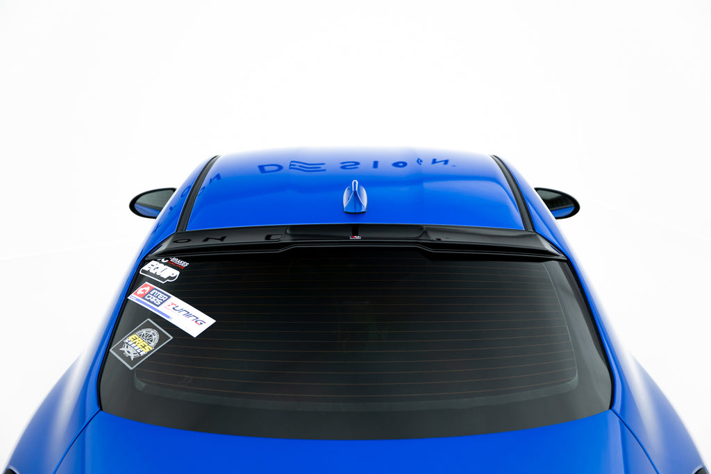 Maxton Design Heckscheiben Spoiler passend für Subaru BRZ Mk2 schwarz Hochglanz