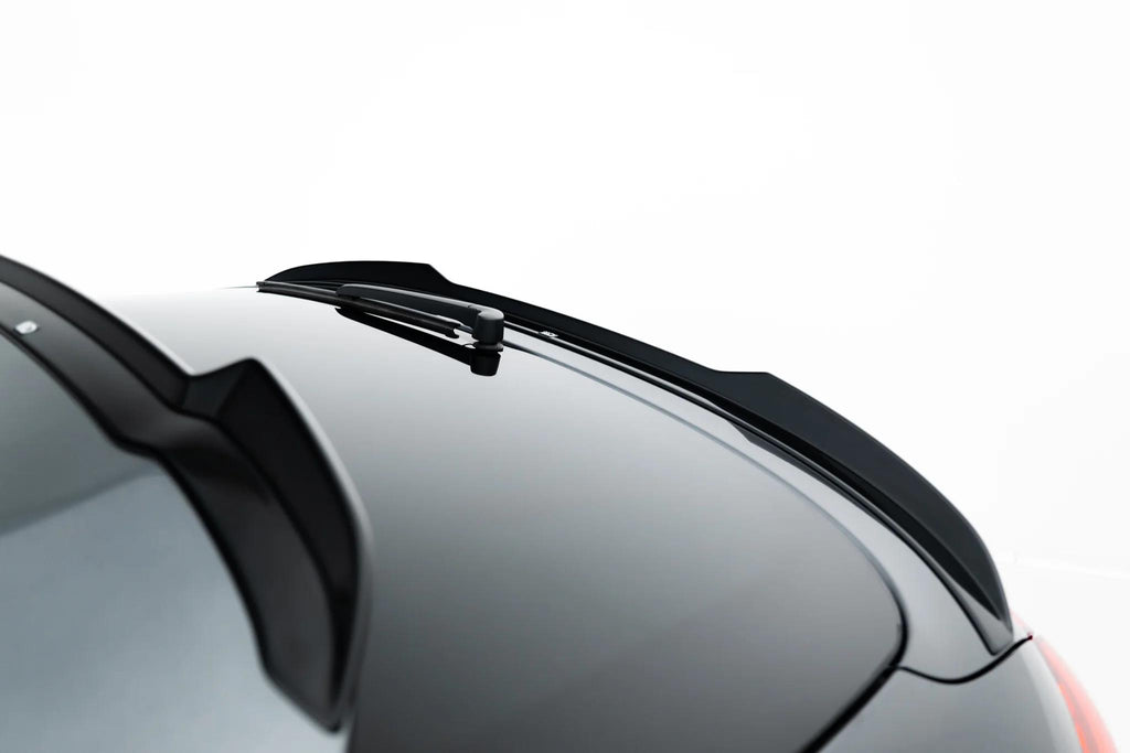 Maxton Design Niedriger Heckspoiler Lippe Audi SQ5 / Q5 S-Line Sportback Mk3 Schwarz Hochglanz