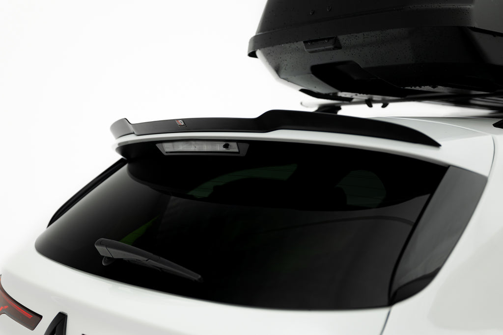 Maxton Design Spoiler CAP passend für Renault Talisman Grandtour schwarz Hochglanz