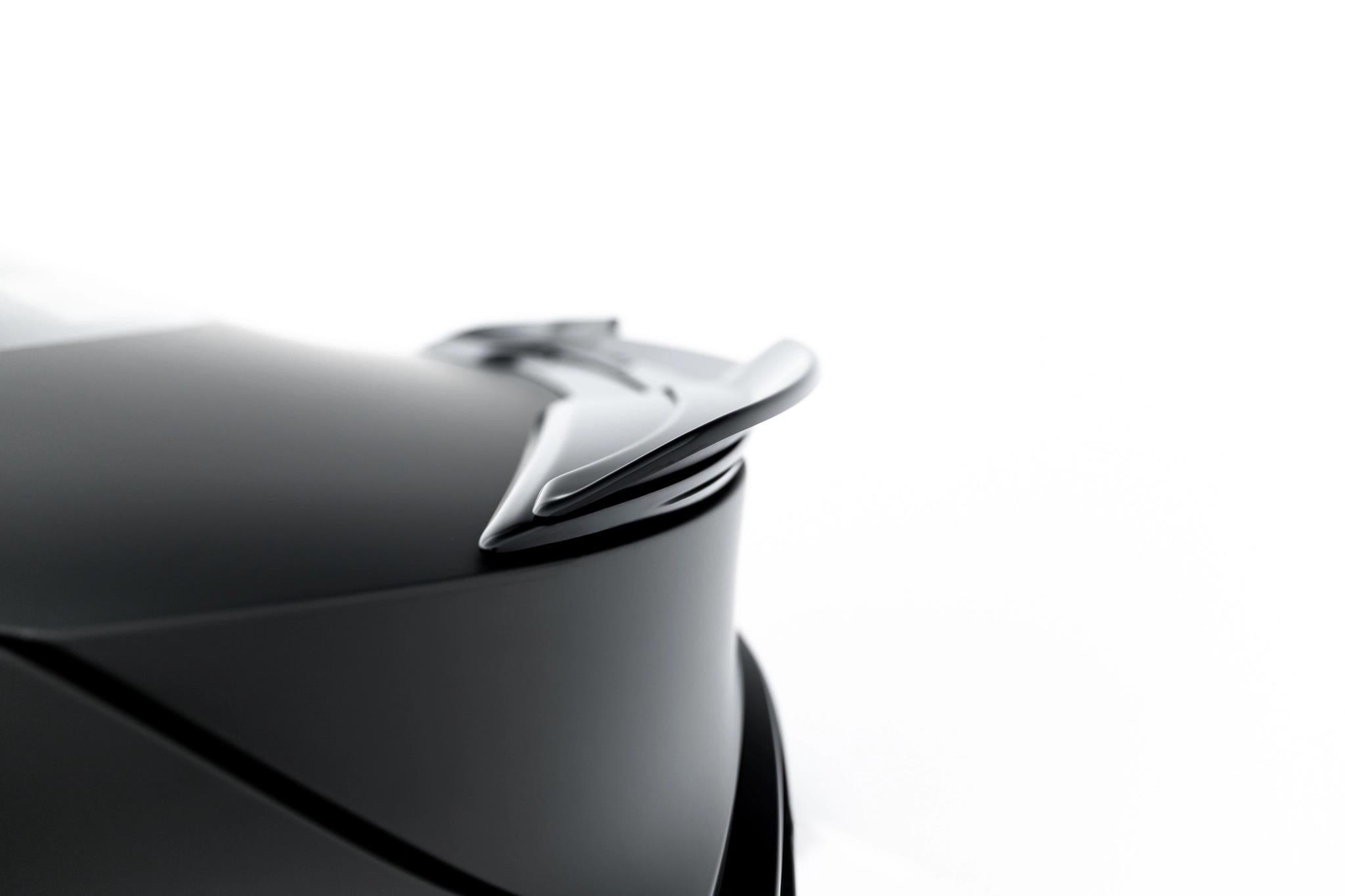 Maxton Design Spoiler CAP passend für Lexus IS 500 Mk3 Facelift 2 (XE30) schwarz Hochglanz