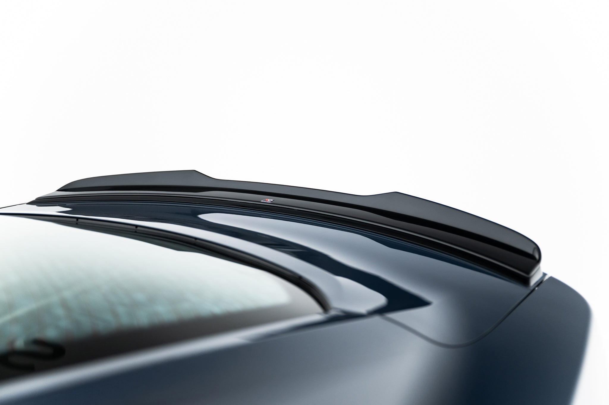 Maxton Design Spoiler CAP passend für Ford Mustang Dark Horse Mk7 schwarz Hochglanz
