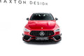 Maxton Design Street+ Spoilerlippe Front Ansatz V.4 passend für Mercedes-AMG CLA 45 Aero C118 schwarz Hochglanz