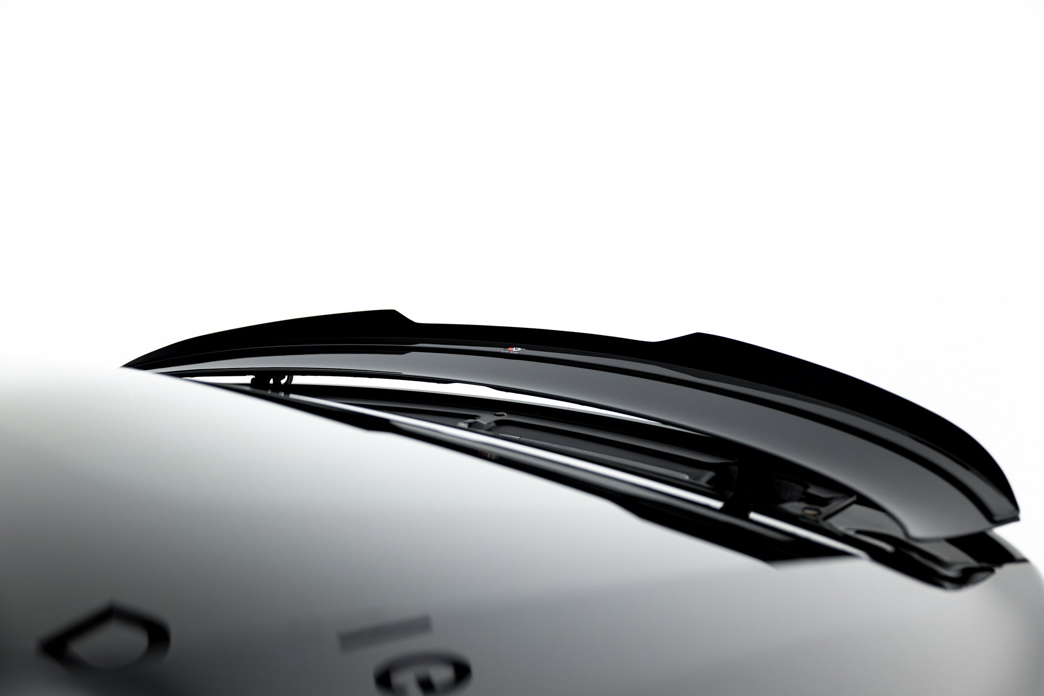 Maxton Design Spoiler CAP passend für BMW 3er GT M-Paket F34 schwarz Hochglanz