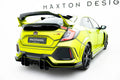 Maxton Design Robuste Racing Diffusor Heck Ansatz V.2 passend für Honda Civic Type-R Mk10 / Mk10 Facelift