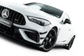 Maxton Design Front Stoßstange Flaps passend für Flaps Mercedes-AMG CLE 53 Aero C236 schwarz Hochglanz