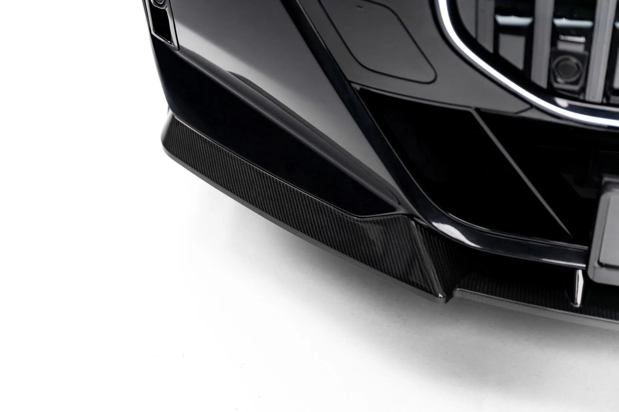 Maxton Design Prepreg Carbon Fiber Street+ Spoilerlippe Front Ansatz Passend für Bmw 7 M-Paket / M760e / I7 M-Paket G70
