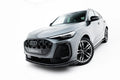 Maxton Design Street+ Spoilerlippe Front Ansatz Passend für Audi SQ5 / Q5 S-Line Sportback / SUV Mk3 Schwarz Hochglanz