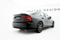 Maxton Design Street+ Mittlerer Diffusor RACE passend für Volvo S60/V60 R-Design Mk3 schwarz Hochglanz