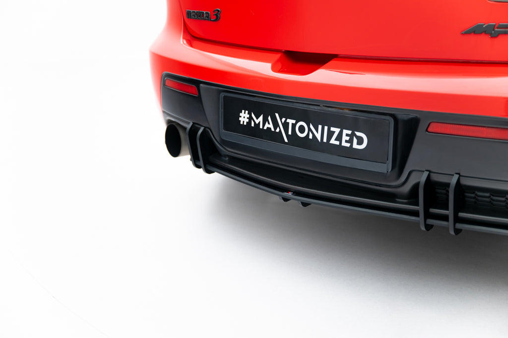 Maxton Design Street Pro Heckschürze passend für Mazda 3 MPS Mk1 EU Version