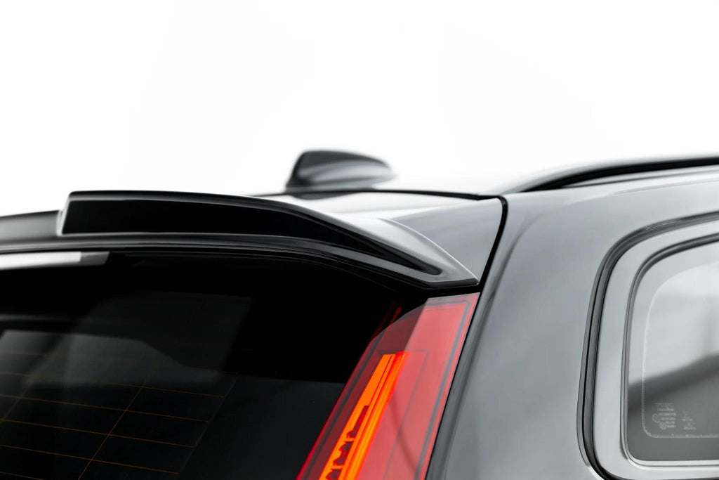 Maxton Design Heckspoiler Lippe 3D Volvo V60 R-Design Mk3 Schwarz Hochglanz