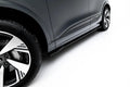 Maxton Design Street+ Seitenschweller Leisten passend für Audi Q6 e-tron Standard / S-Line / SQ6 e-tron SUV / Sportback Mk1 schwarz Hochglanz