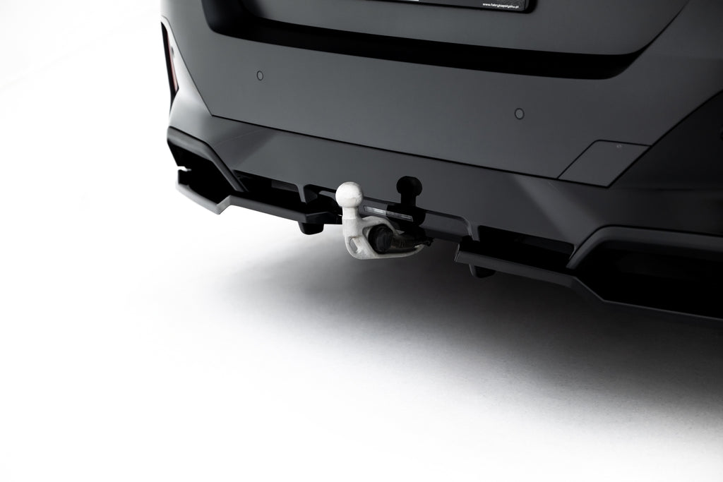 Maxton Design Heck Ansatz Flaps Diffusor V.2 passend für BMW 5er / i5 M-Paket Limousine / Touring G60 / G61 schwarz Hochglanz