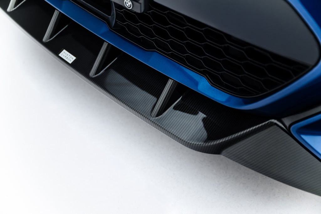 Maxton Design Prepreg Carbon Fiber Street+ Spoilerlippe Front Ansatz passend für BMW X7 M-Paket G07