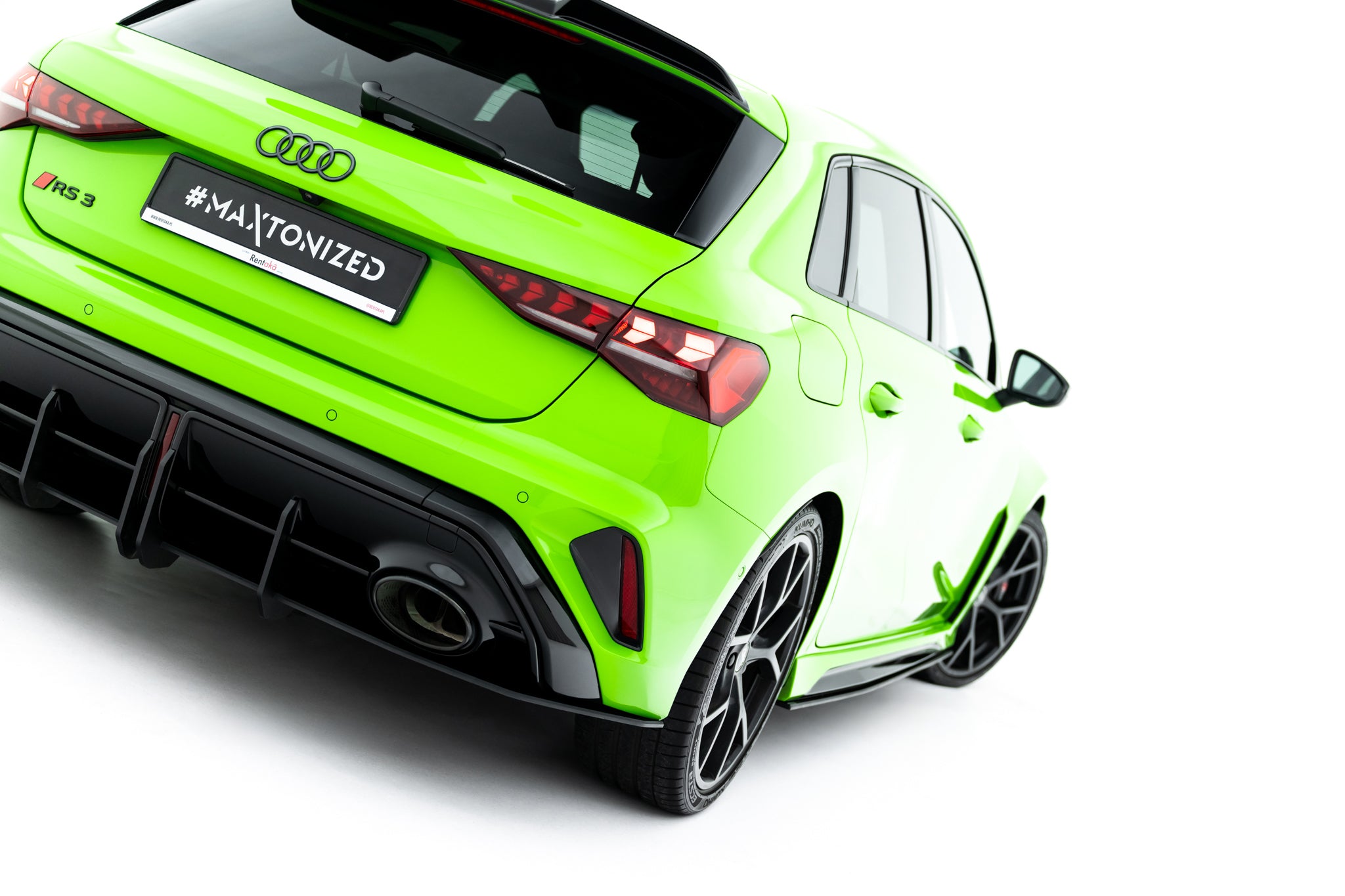 Maxton Design Street Pro Heckschürze passend für Audi RS3 Sportback 8Y Facelift