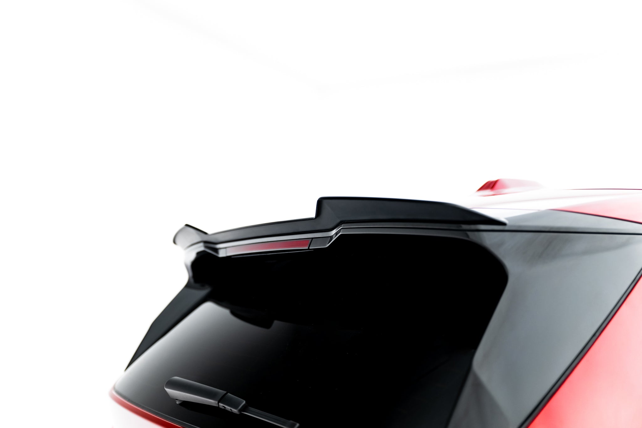Maxton Design Spoiler CAP passend für BMW X3 M50 G45 schwarz Hochglanz