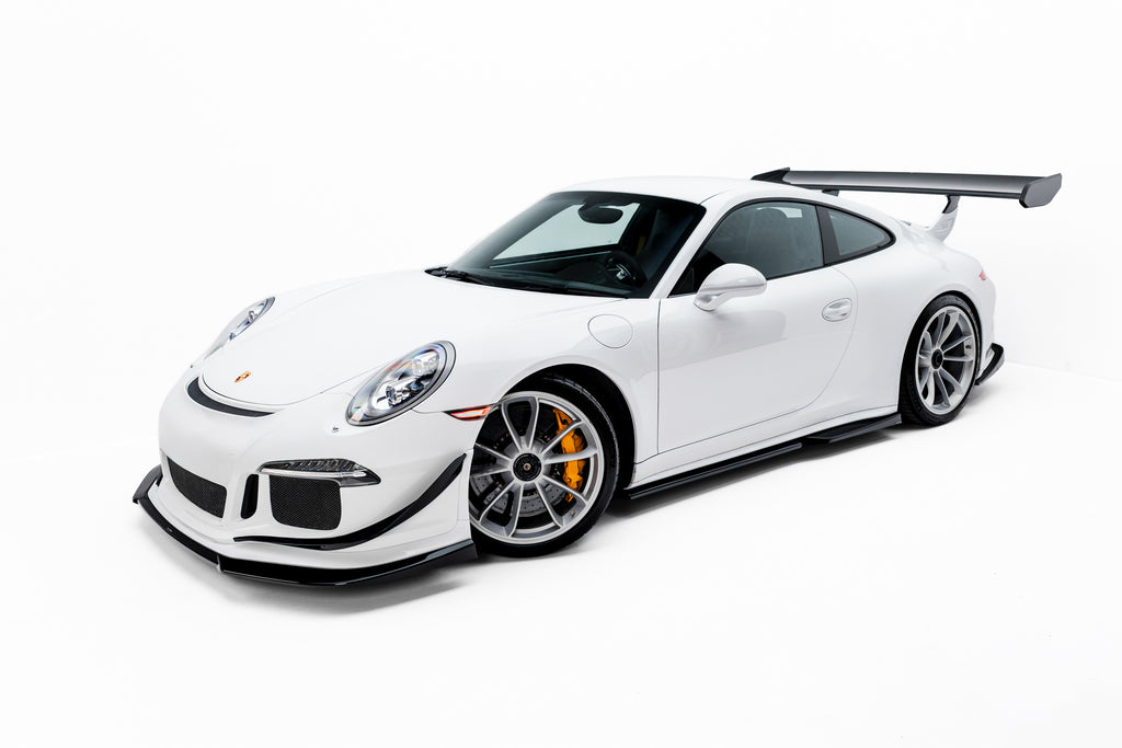 Maxton Design Street+ Seitenschweller Leisten für Porsche 911 GT3 991 [2011-2016] | Schwarz Hochglanz | ABS-Kunststoff