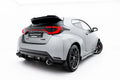Maxton Design Heck Ansatz Flaps Diffusor V.2 passend für Toyota GR Yaris Mk4 Facelift schwarz Hochglanz