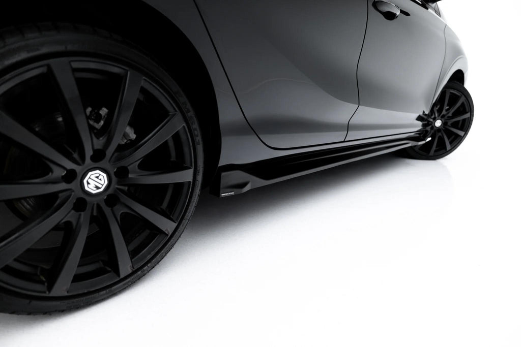 Maxton Design Street+ Seitenschweller Leisten passend für MG 3 Mk1 schwarz Hochglanz