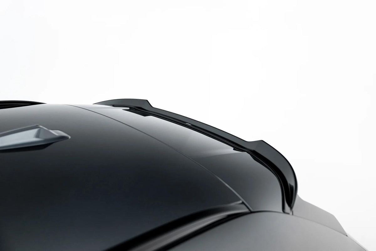 Maxton Design Heckspoiler Lippe für BMW 5er M-Paket Touring G61 [2023-] | Schwarz Hochglanz | ABS-Kunststoff | mit TTG (eintragungsfrei)