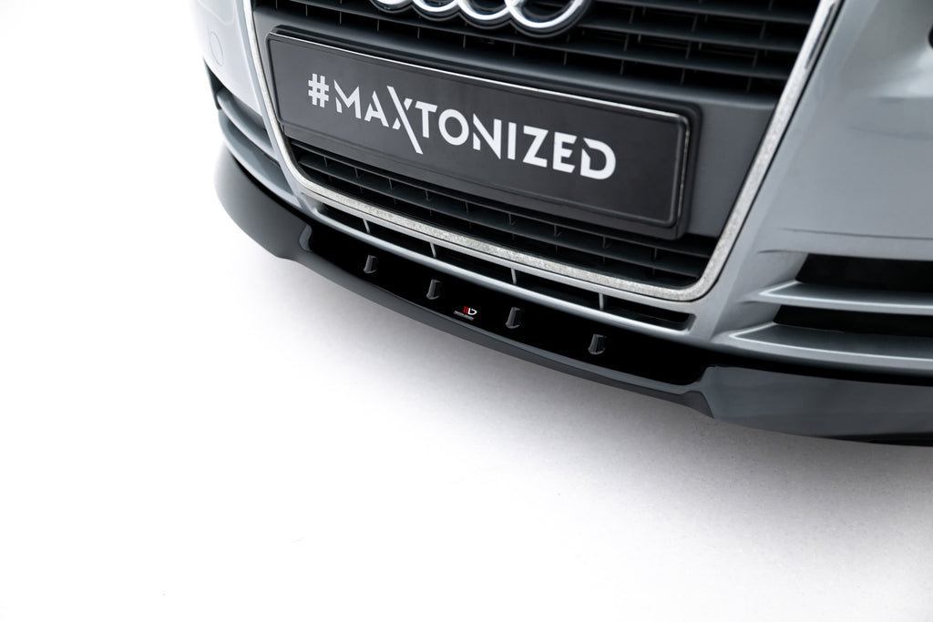 Maxton Design Front Diffuser V.1 Audi A4 B7 schwarz Hochglanz für Audi A4