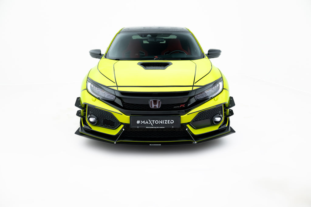 Maxton Design Front Sport Diffusor V.1 Honda Civic Type-R Mk10 / Mk10 Facelift für Honda Civic Mk10 Facelift