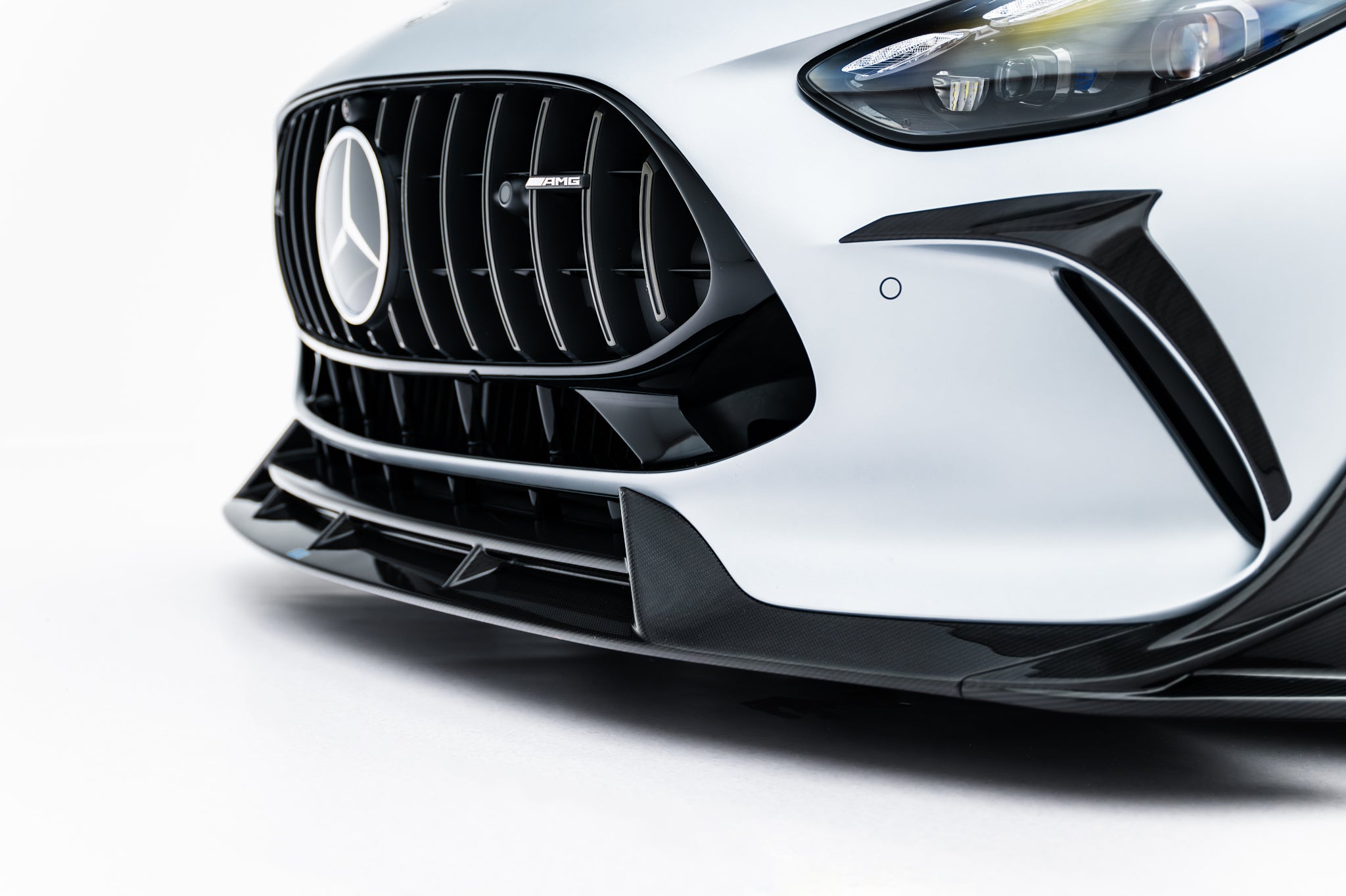 Maxton Design Prepreg Carbon Fiber Street+ Spoilerlippe Front Ansatz passend für Mercedes-AMG GT 63 / 55 / 63 S E Performance C192