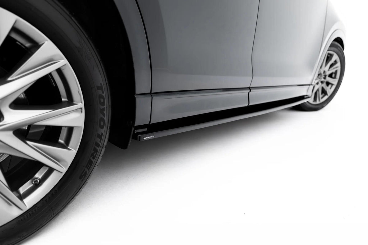 Maxton Design Seitenschweller für Mazda CX-5 Mk2 Facelift [2021-2025] | Schwarz Hochglanz | ABS-Kunststoff