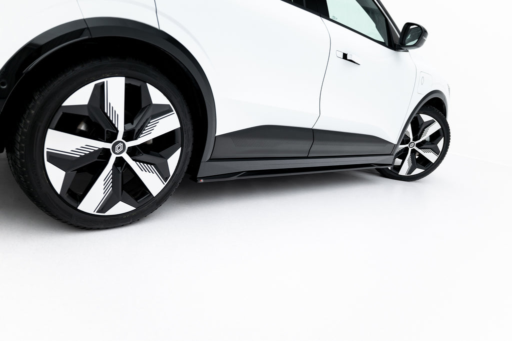 Maxton Design Street+ Seitenschweller Leisten passend für Renault Megane E-Tech Electric Mk1 schwarz Hochglanz