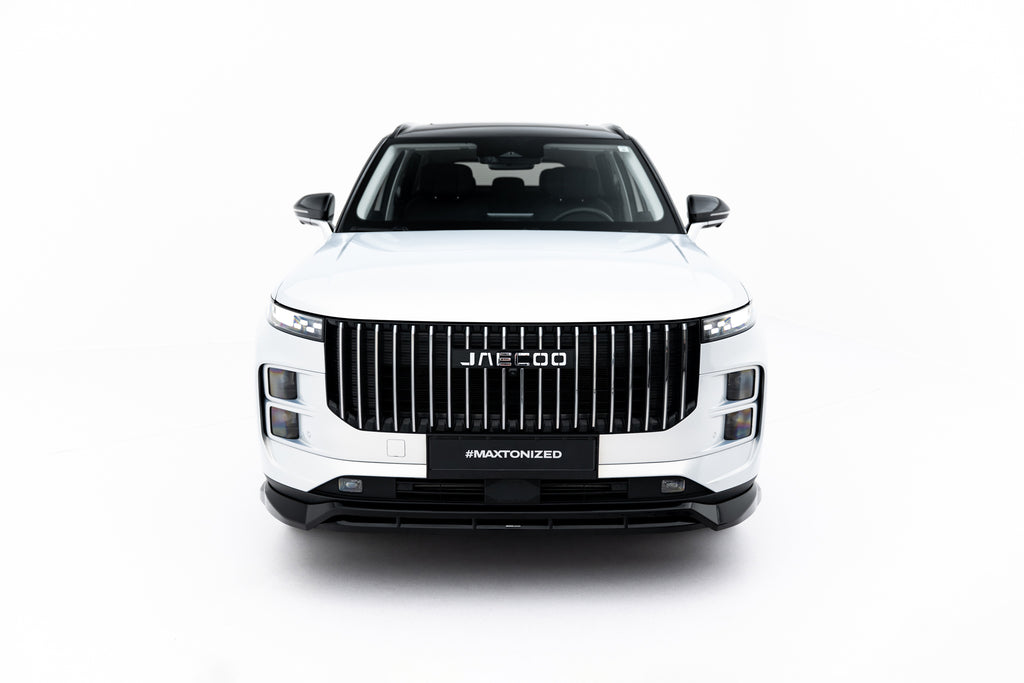 Maxton Design Street+ Spoilerlippe Front Ansatz passend für Jaecoo 7 Mk1 schwarz Hochglanz