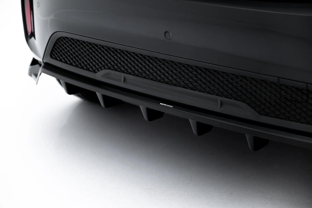 Maxton Design Street+ Mittlerer Diffusor RACE passend für MG 3 Mk1 schwarz Hochglanz
