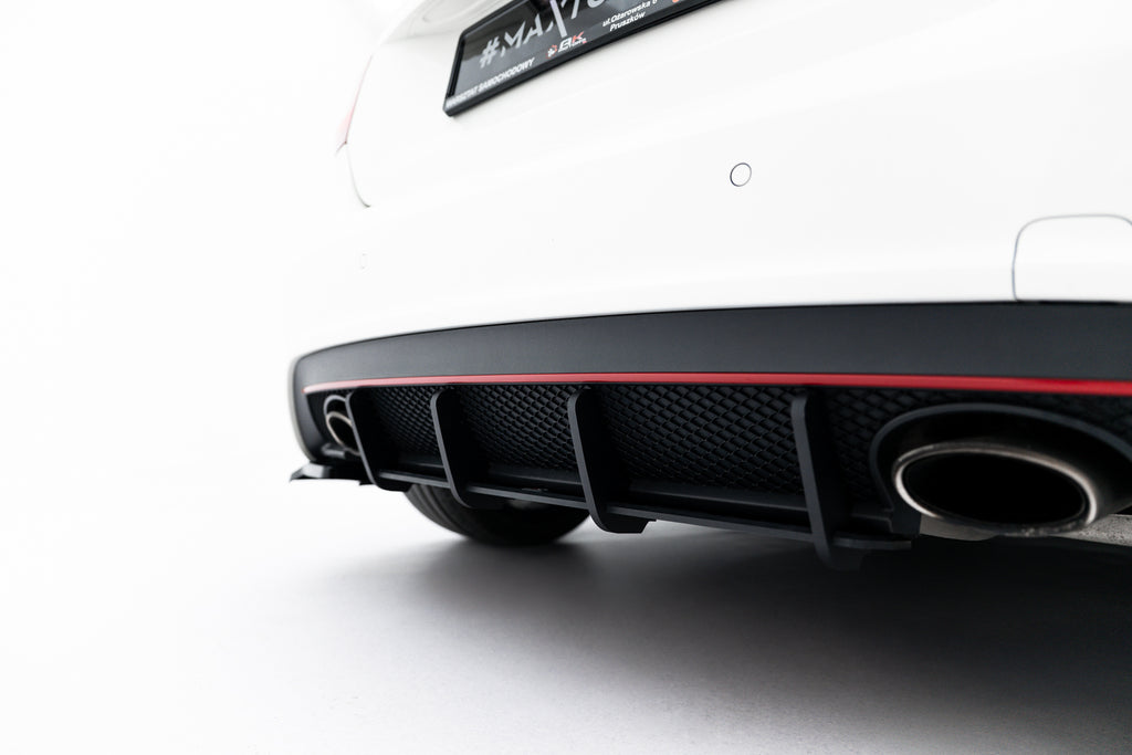 Maxton Design Street Pro Heckschürze passend für Mercedes-Benz A AMG-Line W176