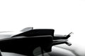 Maxton Design Spoiler CAP passend für Toyota C-HR Mk2 schwarz Hochglanz
