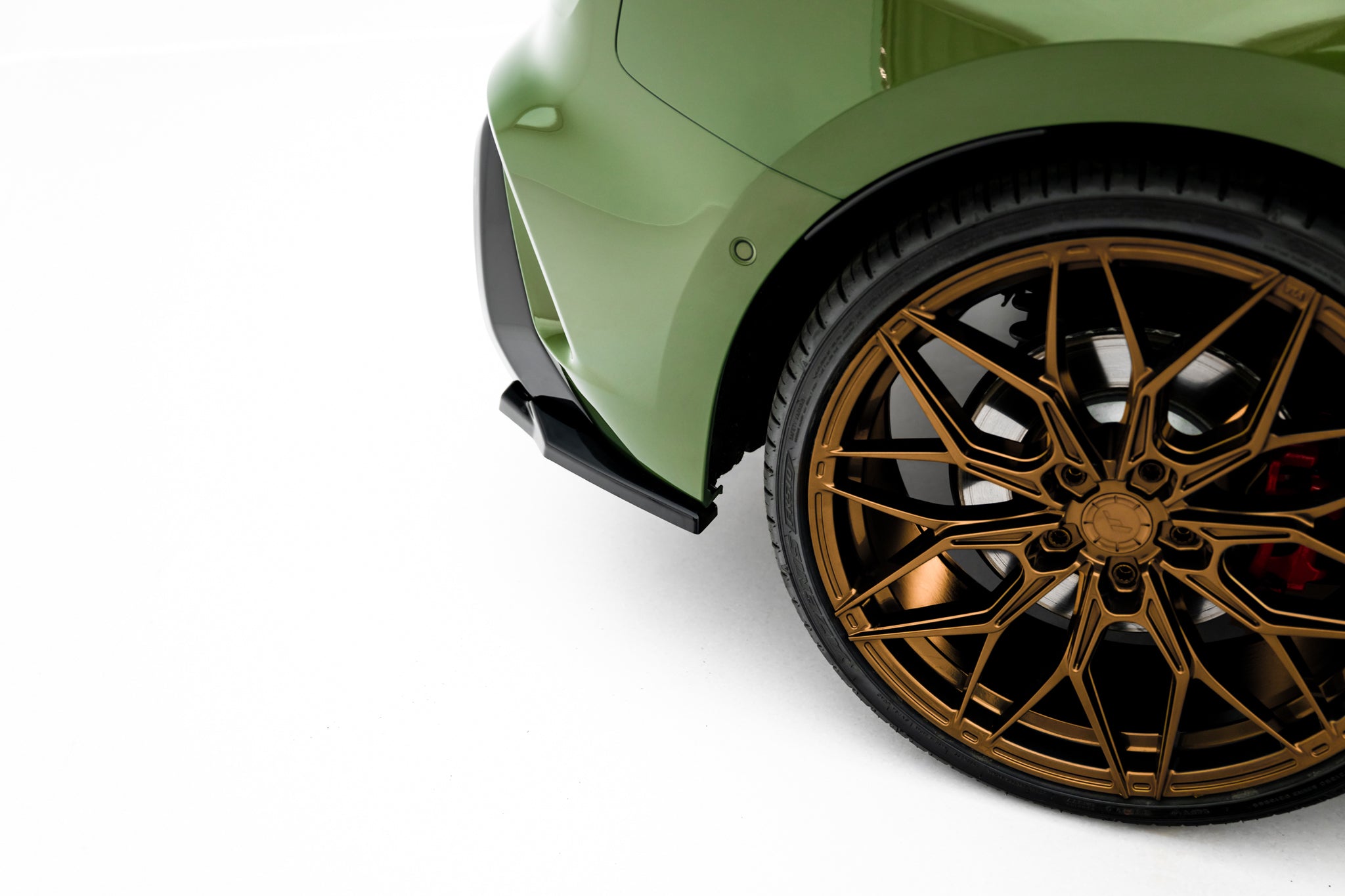 Maxton Design Heck Ansatz Flaps Diffusor V.3 passend für Audi S3 Sportback 8Y Facelift schwarz Hochglanz