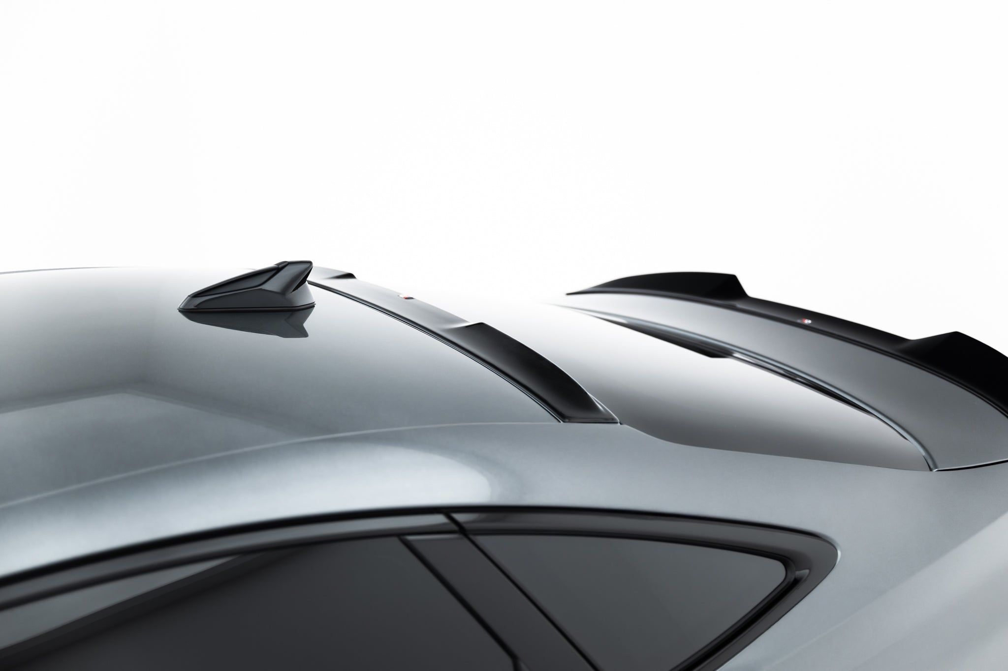 Maxton Design Heckscheiben Spoiler passend für Audi A5 S-Line / S5 Limousine B10 schwarz Hochglanz
