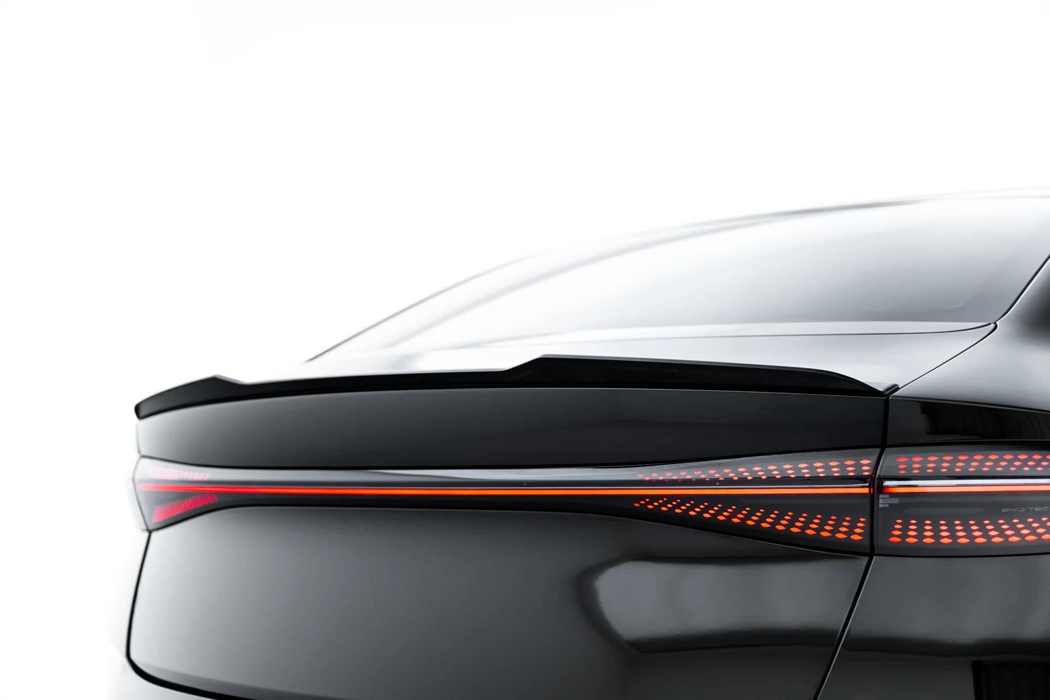 Maxton Design Spoiler CAP passend für BYD Seal Mk1 schwarz Hochglanz