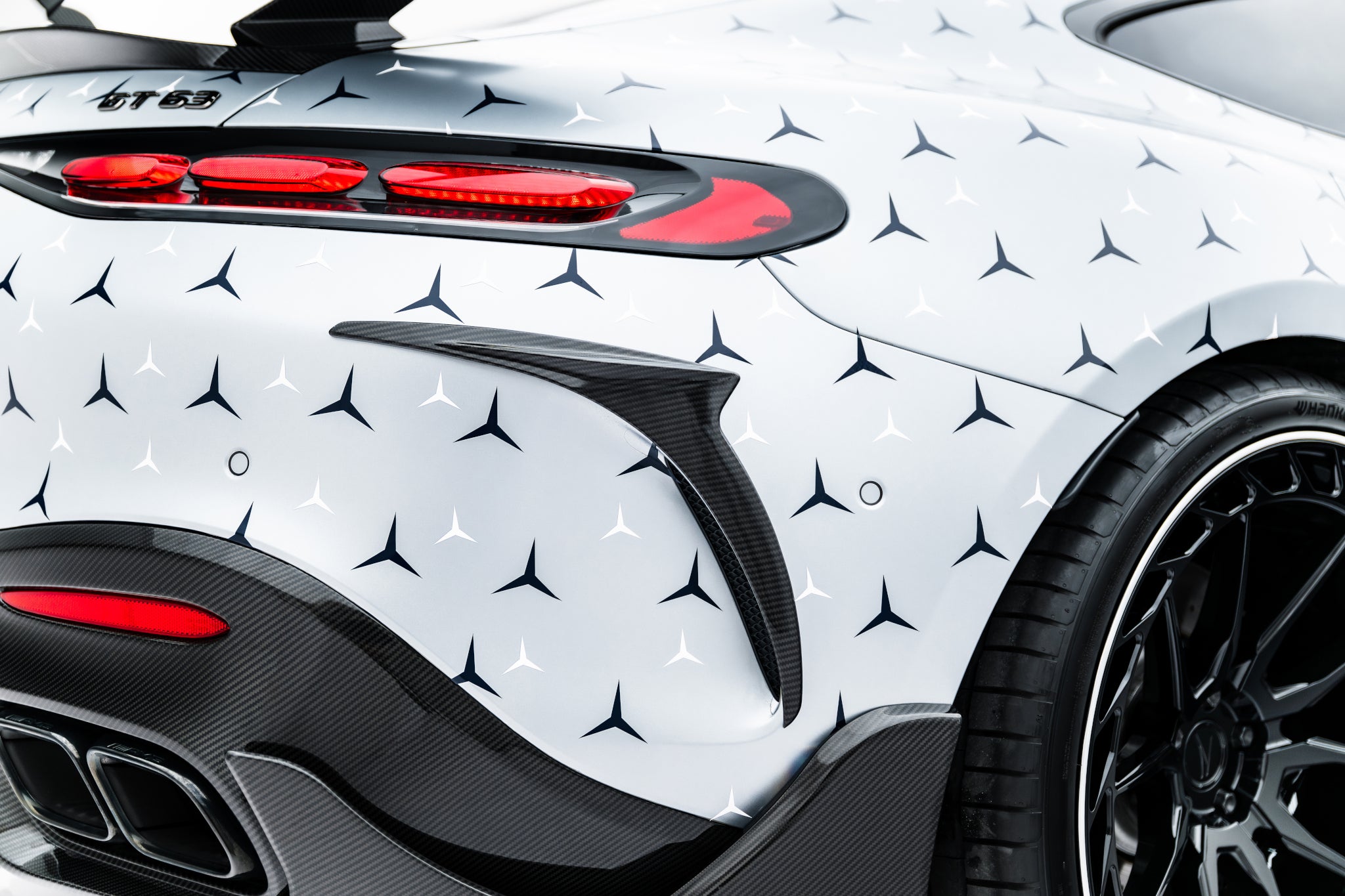 Maxton Design Prepreg Rear Bumper Carbon Canards Mercedes-AMG GT 63 / 55 / 63 S E Performance C192 für Mercedes-Benz AMG GT C192
