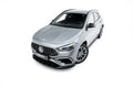 Maxton Design Street+ Spoilerlippe Front Ansatz V.2 passend für Mercedes-AMG GLA 35 H247 Facelift schwarz Hochglanz