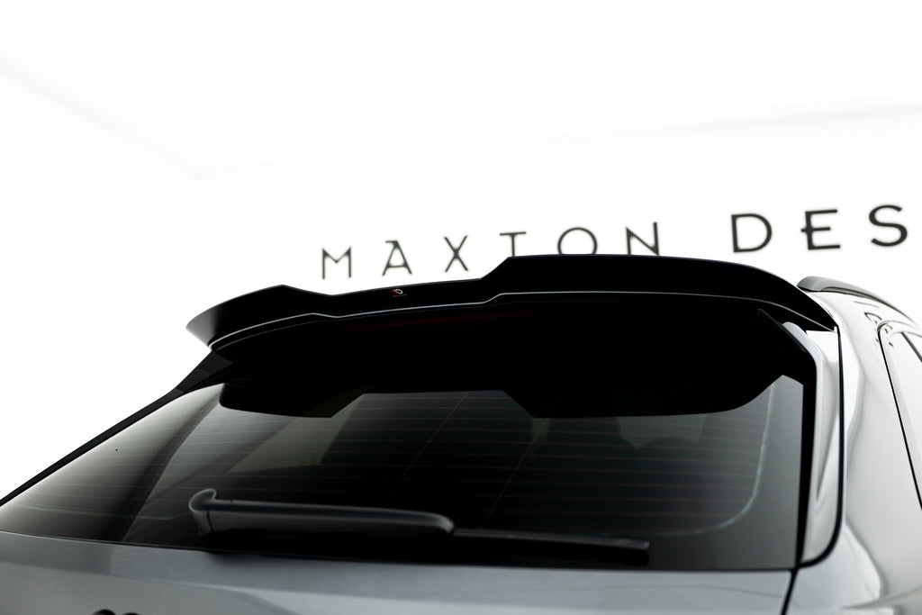 Maxton Design Spoiler CAP V.2 passend für Audi RS6 C8 / C8 Facelift schwarz Hochglanz