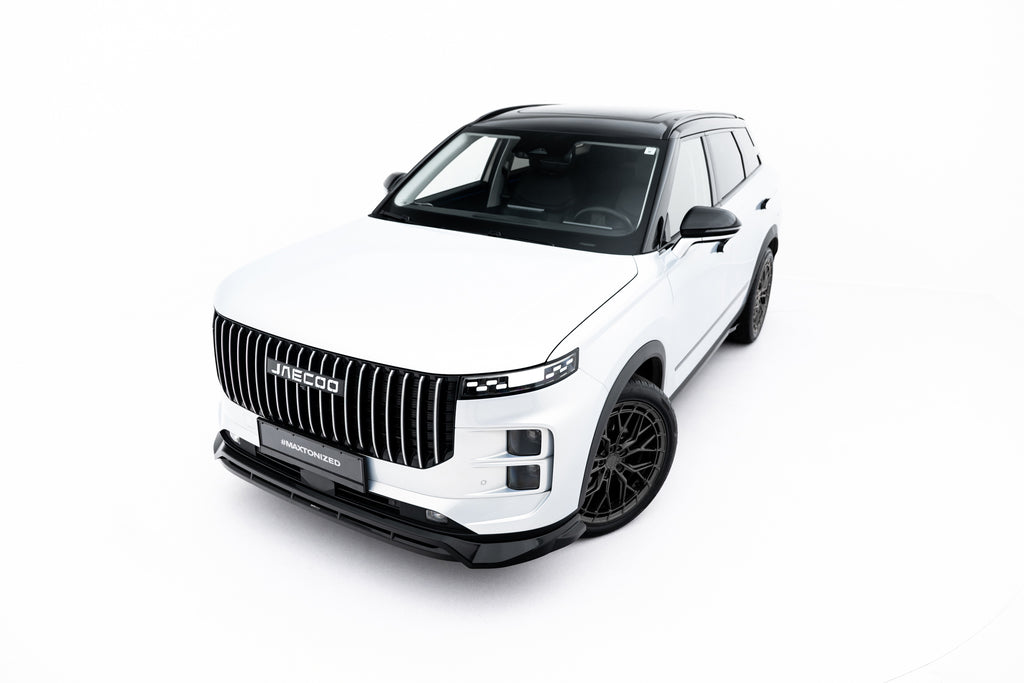Maxton Design Street+ Spoilerlippe Front Ansatz passend für Jaecoo 7 Mk1 schwarz Hochglanz