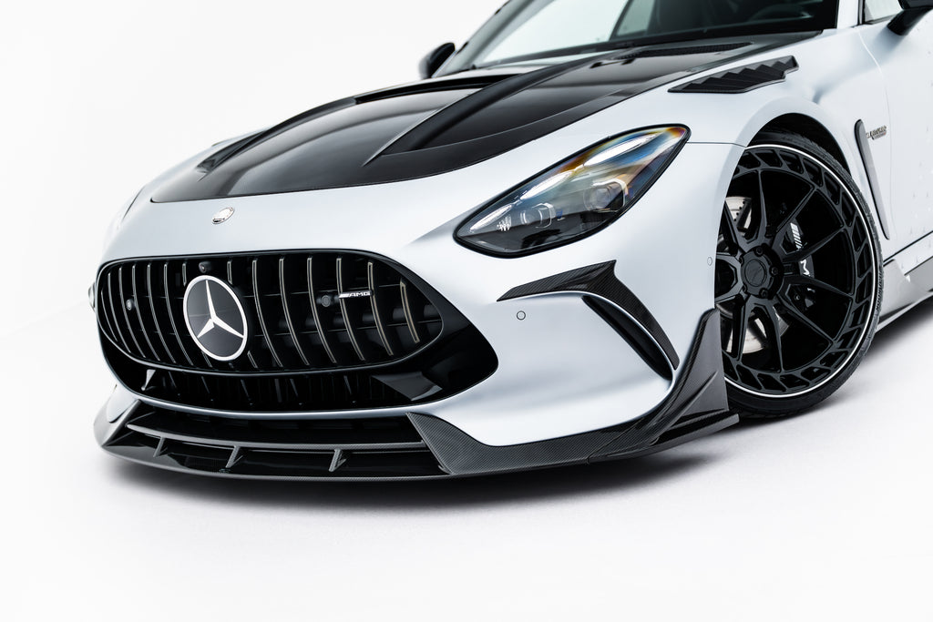 Maxton Design Prepreg Carbon Fiber Street+ Spoilerlippe Front Ansatz passend für Mercedes-AMG GT 63 / 55 / 63 S E Performance C192