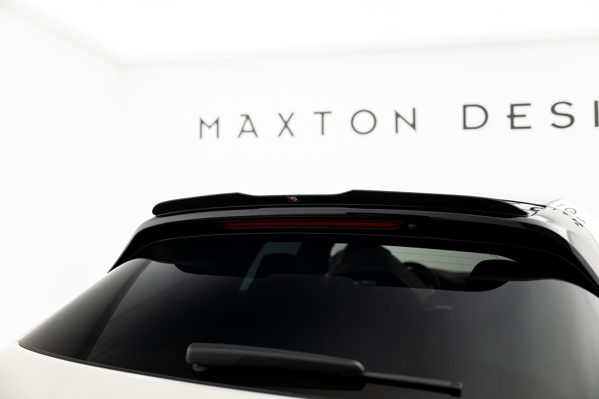 Maxton Design Spoiler CAP passend für Porsche Panamera GTS / 4S / E-Hybrid / Turbo S E-Hybrid Sport Turismo 971 Facelift schwarz Hochglanz