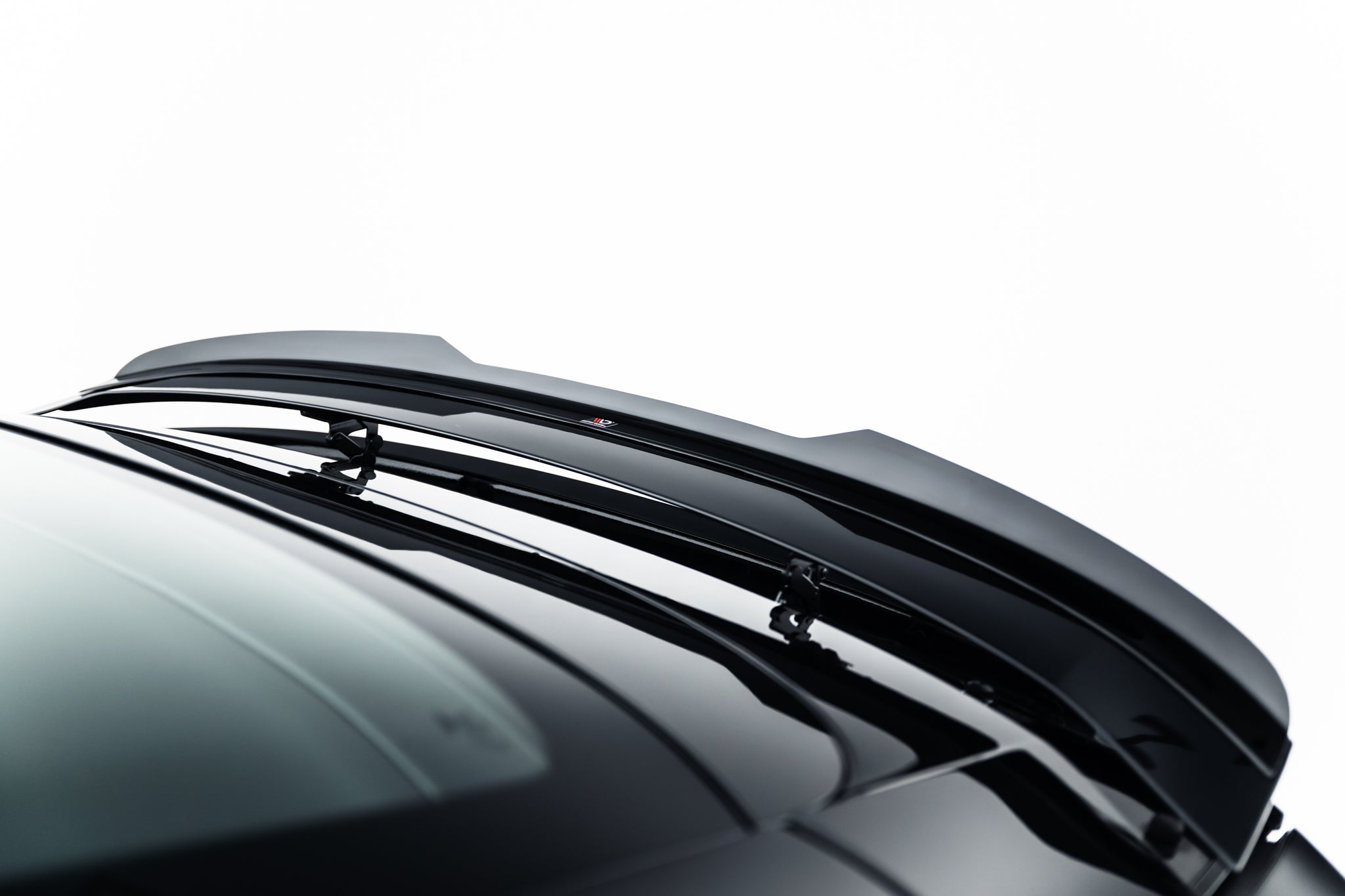 Maxton Design Spoiler CAP passend für Bentley Continental GT Coupe Mk3 schwarz Hochglanz
