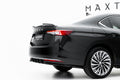Maxton Design Heck Ansatz Flaps Diffusor V.1 passend für Skoda Superb Sportline Mk4 schwarz Hochglanz