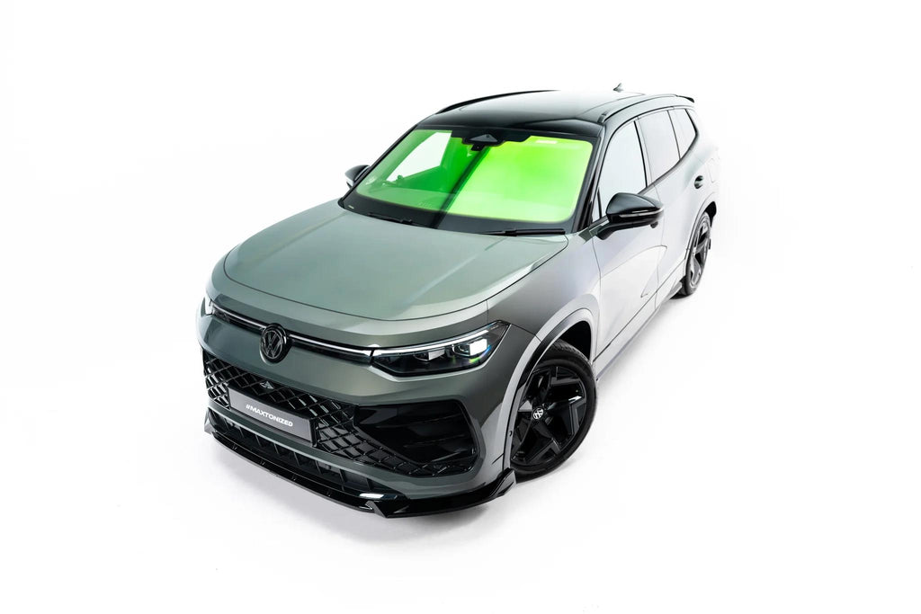 Maxton Design Frontspoiler für Volkswagen Tayron Mk1 [2024-] | Schwarz Hochglanz | ABS-Kunststoff